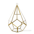 Cheap glass vase geometric glass vase/glass vases hanging